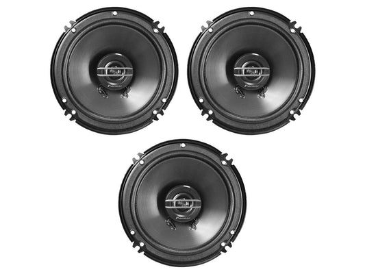 (Pack of 3)Pioneer TS-G1620F 250 Watts 6.5 2-Way Coaxial Car Audio Speakers