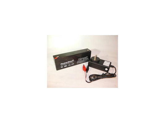 12V 2.3Ah NP2.3-12 BP2.3-12 GP GH1222 Battery and Charger Combo